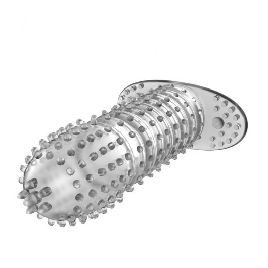 Закрытая прозрачная насадка Crystal sleeve - 12 см. - Erowoman-Eroman - в Рубцовске купить с доставкой