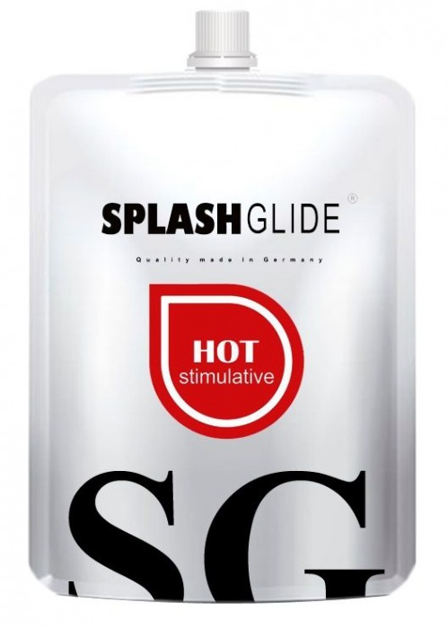 Возбуждающий лубрикант на водной основе Splashglide Hot Stimulative - 100 мл. - Splashglide - купить с доставкой в Рубцовске