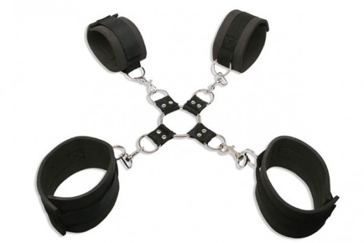 Наручники и наножники с фиксацией Extreme Hog-Tie Kit - Pipedream - купить с доставкой в Рубцовске