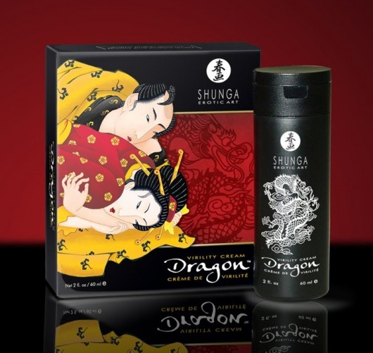 Интимный мужской крем  Дракон - Shunga - купить с доставкой в Рубцовске