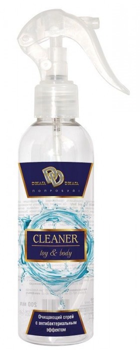 Очищающий спрей CLEANER toy and body - 200 мл. - БиоМед - купить с доставкой в Рубцовске