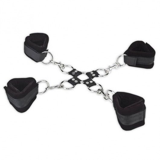 Комплект для сковывания из 5 предметов - Lux Fetish - купить с доставкой в Рубцовске