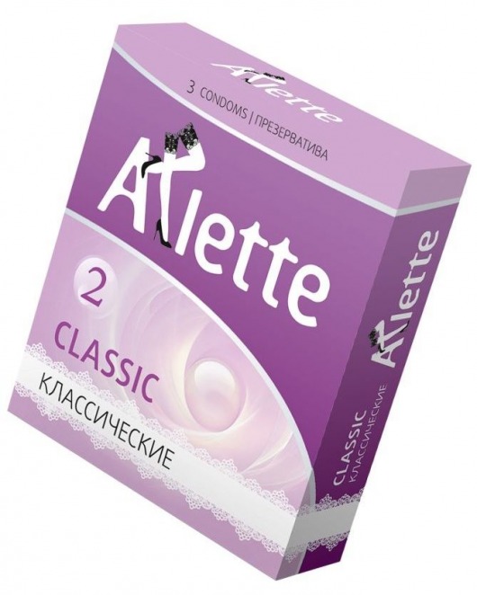 Классические презервативы Arlette Classic - 3 шт. - Arlette - купить с доставкой в Рубцовске