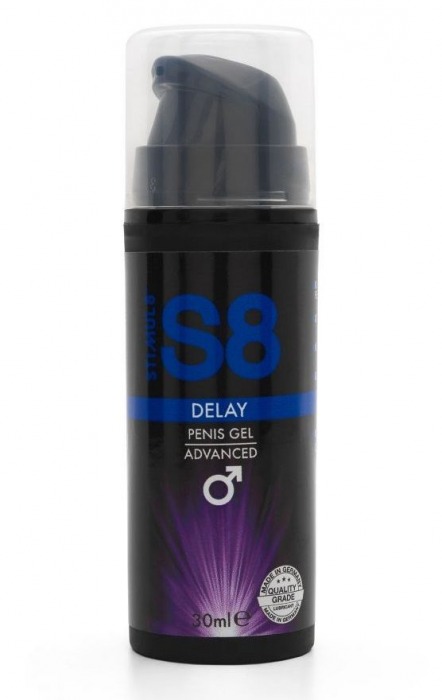 Пролонгирующий гель для мужчин S8 Delay Gel - 30 мл. - Stimul8 - купить с доставкой в Рубцовске