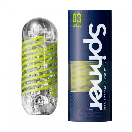 Мастурбатор SPINNER Shell - Tenga - в Рубцовске купить с доставкой