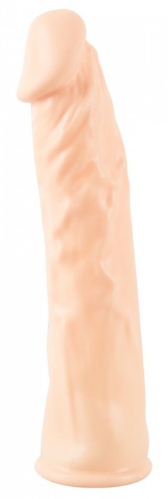 Телесная насадка-удлинитель Silicone Extension - 19 см. - Orion - в Рубцовске купить с доставкой