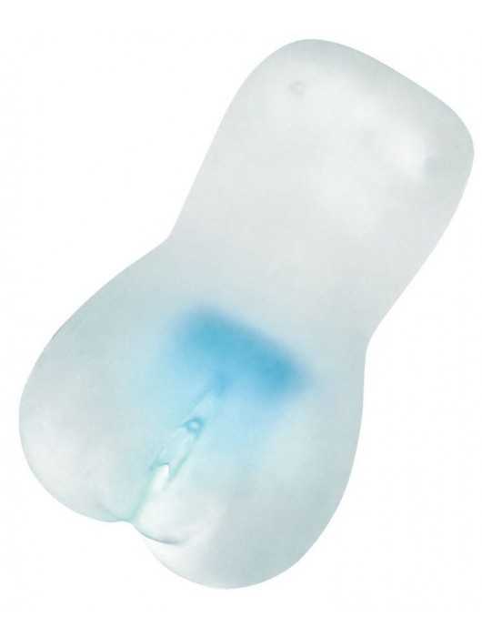 Прозрачный реалистичный мастурбатор Juicy Pussy Hot Crystal - ToyFa - в Рубцовске купить с доставкой