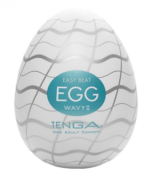 Мастурбатор-яйцо EGG Wavy II - Tenga - в Рубцовске купить с доставкой