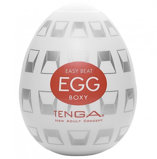 Мастурбатор-яйцо EGG Boxy - Tenga - в Рубцовске купить с доставкой