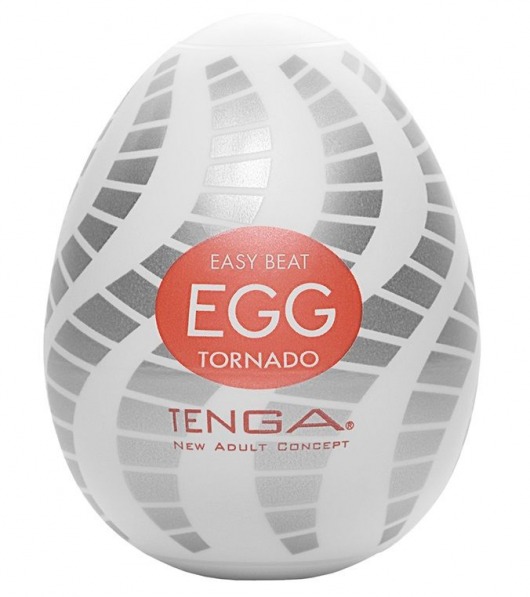 Мастурбатор-яйцо EGG Tornado - Tenga - в Рубцовске купить с доставкой