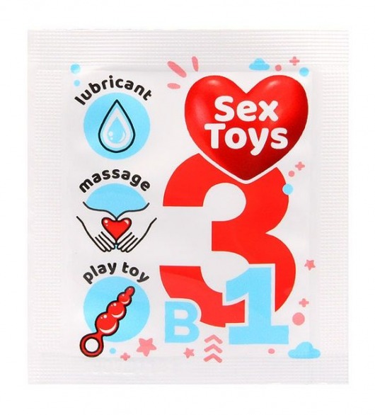 Гель-лубрикант на водной основе Sex Toys - 4 гр. - Биоритм - купить с доставкой в Рубцовске