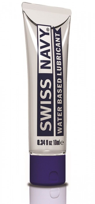 Лубрикант Swiss Navy Water Based Lube на водной основе - 10 мл. - Swiss navy - купить с доставкой в Рубцовске