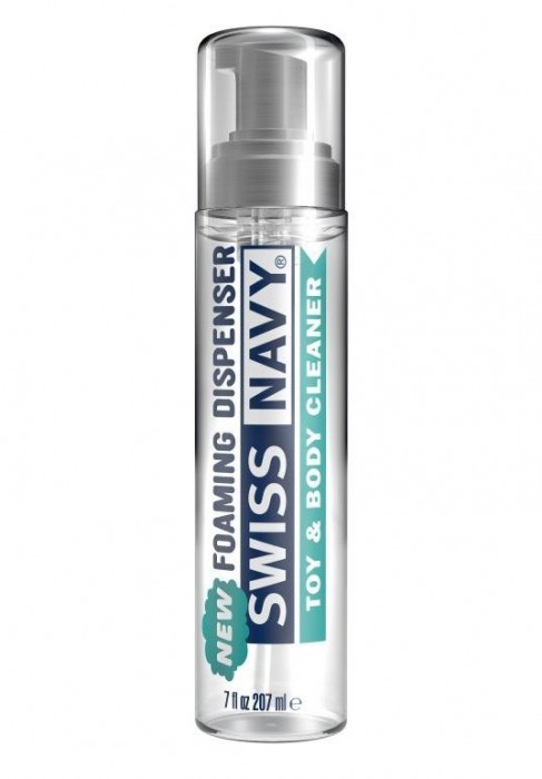 Очищающая пенка для игрушек и тела Swiss Navy Toy   Body Cleaner Foamer - 207 мл. - Swiss navy - купить с доставкой в Рубцовске
