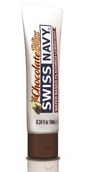 Лубрикант с ароматом шоколада Swiss Navy Chocolate Bliss Lube - 10 мл. - Swiss navy - купить с доставкой в Рубцовске