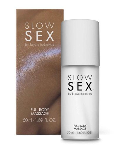 Массажный гель Slow Sex Full Body Massage - 50 мл. - Bijoux Indiscrets - купить с доставкой в Рубцовске