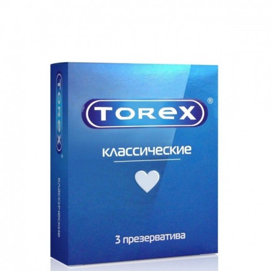 Гладкие презервативы Torex  Классические  - 3 шт. - Torex - купить с доставкой в Рубцовске