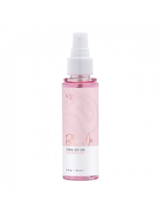 Гель для орального секса Sugar Rush с ароматом сладкой ваты - 60 мл. - CG - купить с доставкой в Рубцовске