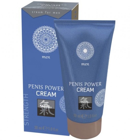 Возбуждающий крем для мужчин Penis Power Cream - 30 мл. - Shiatsu - купить с доставкой в Рубцовске