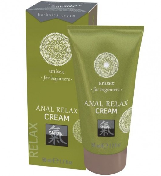 Анальный крем Anal Relax Cream - 50 мл. - Shiatsu - купить с доставкой в Рубцовске