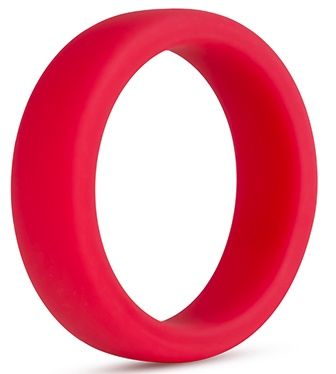 Красное эрекционное кольцо Silicone Go Pro Cock Ring - Blush Novelties - в Рубцовске купить с доставкой