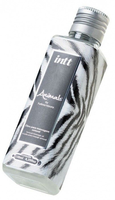 Массажное масло ANIMALS by Fatima Moura с возбуждающим эффектом - 130 мл. - INTT - купить с доставкой в Рубцовске