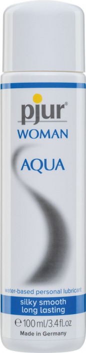 Лубрикант на водной основе pjur WOMAN Aqua - 100 мл. - Pjur - купить с доставкой в Рубцовске