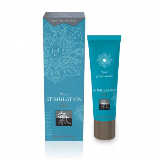 Возбуждающий интимный гель STIMULATION GEL Mint - 30 мл. - Shiatsu - купить с доставкой в Рубцовске