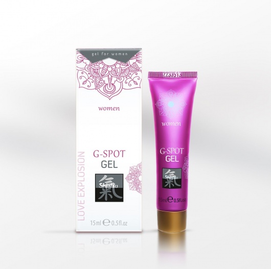 Возбуждающий интимный гель G-SPOT GEL - 15 мл. - Shiatsu - купить с доставкой в Рубцовске