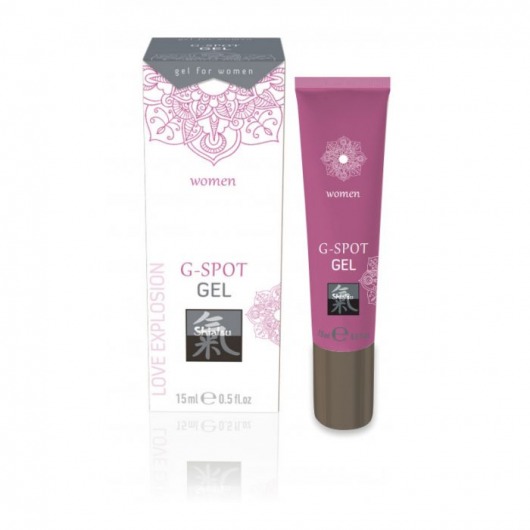 Возбуждающий интимный гель G-SPOT GEL - 15 мл. - Shiatsu - купить с доставкой в Рубцовске