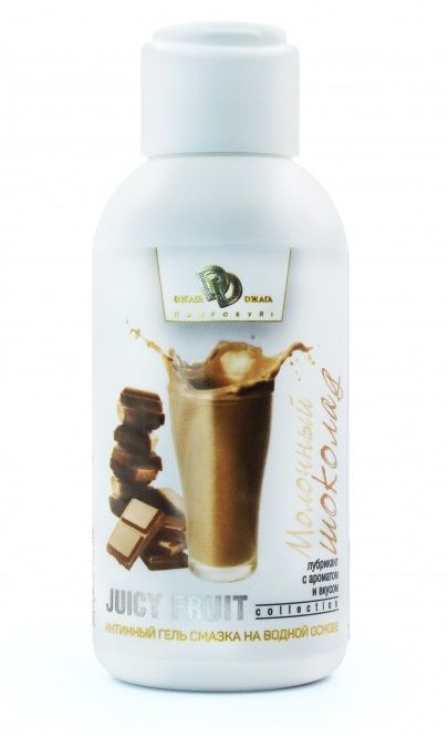 Интимный гель-смазка JUICY FRUIT с ароматом молочного шоколада - 100 мл. - БиоМед - купить с доставкой в Рубцовске
