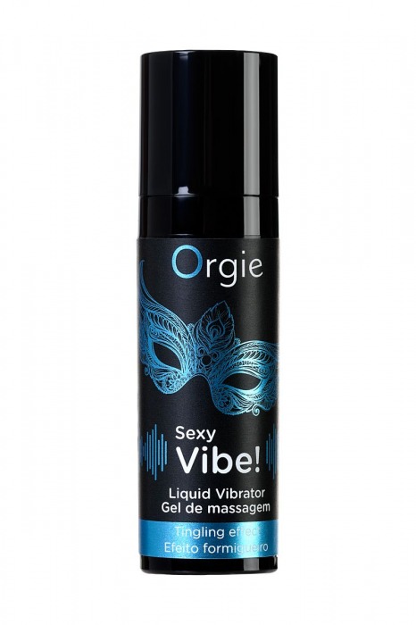 Гель для массажа ORGIE Sexy Vibe Liquid Vibrator с эффектом вибрации - 15 мл. - ORGIE - купить с доставкой в Рубцовске