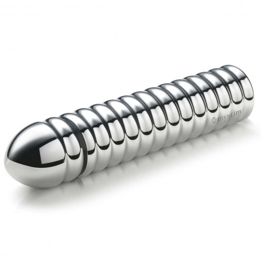 Рельефный фаллос для интенсивного электросекса Groovey George - 20 см. - MyStim - купить с доставкой в Рубцовске