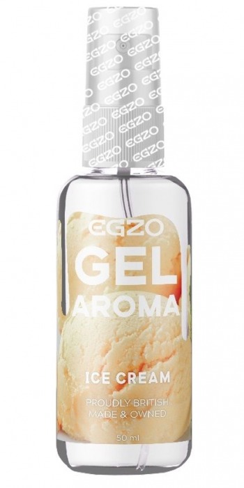 Интимный лубрикант EGZO AROMA с ароматом мороженого - 50 мл. - EGZO - купить с доставкой в Рубцовске