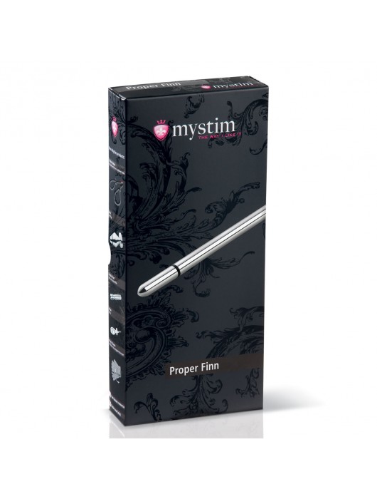Электростимулятор уретры Proper Finn - 20 см. - MyStim - купить с доставкой в Рубцовске