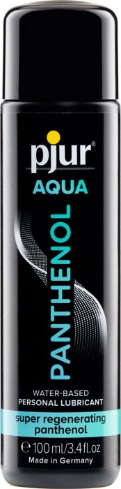 Лубрикант на водной основе с пантенолом pjur AQUA Panthenol - 100 мл. - Pjur - купить с доставкой в Рубцовске