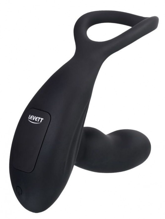 Черный стимулятор простаты Maud с вибрацией - Levett - в Рубцовске купить с доставкой
