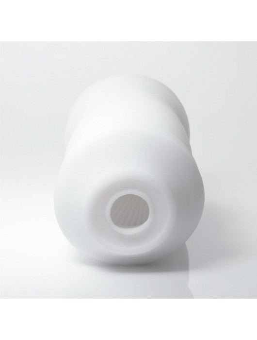 Белый 3D мастурбатор PILE - Tenga - в Рубцовске купить с доставкой