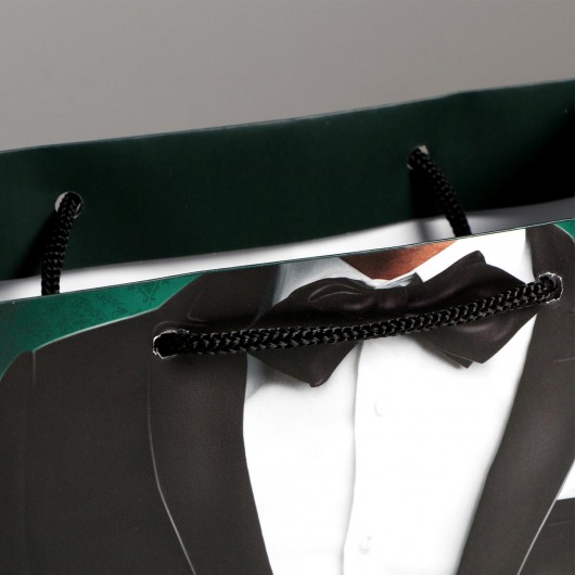 Малый бумажный пакет «Лучшему!» - 18 х 23 см. - Сима-Ленд - купить с доставкой в Рубцовске