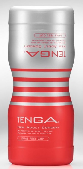 Мастурбатор TENGA Dual Sensation Cup - Tenga - в Рубцовске купить с доставкой