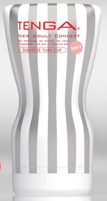 Мастурбатор TENGA Squeeze Tube Cup Soft - Tenga - в Рубцовске купить с доставкой
