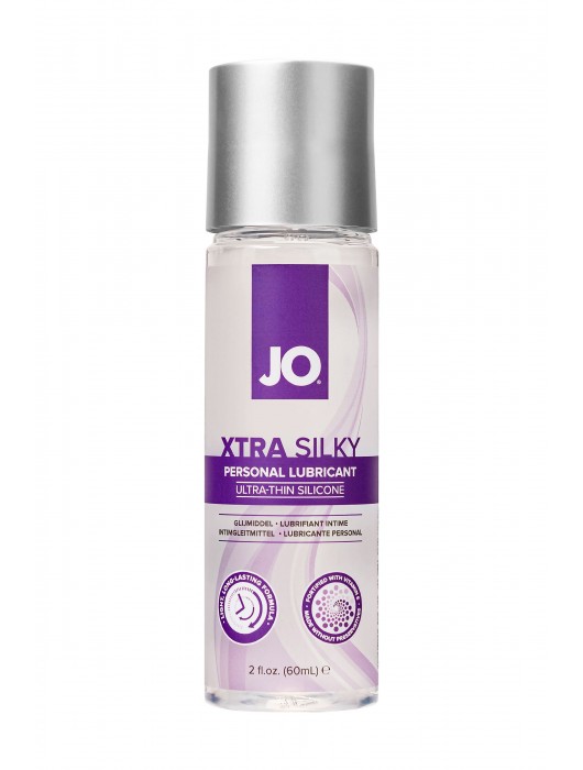 Лубрикант на силиконовой основе JO Xtra Silky - 60 мл. - System JO - купить с доставкой в Рубцовске