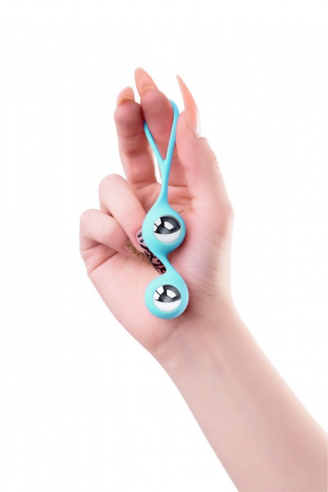 Голубые вагинальные шарики Futa - ToyFa