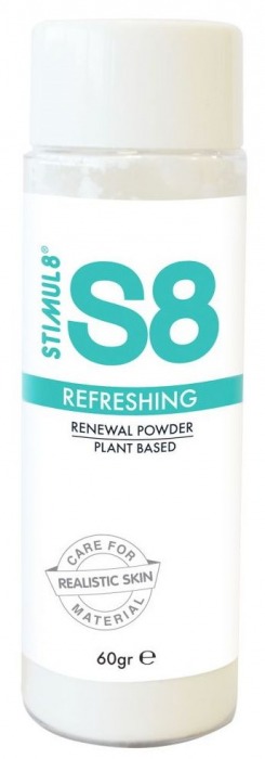Пудра для игрушек из реалистичных материалов Renewal Powder - 60 гр. - Stimul8 - в Рубцовске купить с доставкой