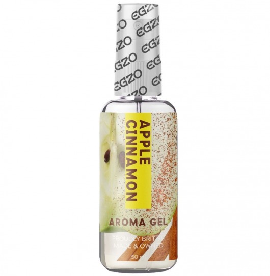 Интимный лубрикант EGZO AROMA с ароматом яблока и корицы - 50 мл. - EGZO - купить с доставкой в Рубцовске
