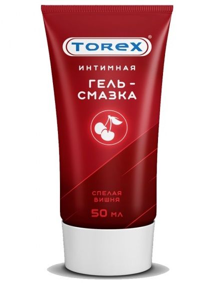 Смазка на водной основе TOREX  Спелая вишня  - 50 мл. - Torex - купить с доставкой в Рубцовске