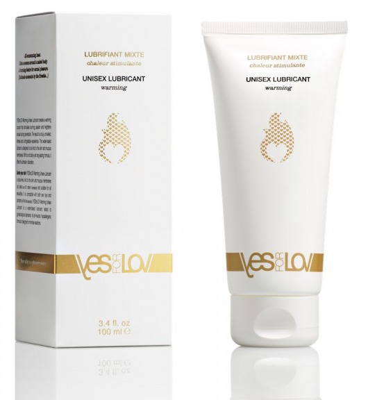 Лубрикант на водной основе с согревающим эффектом Warming Unisex Lubricant - 100 мл. - YESforLOV - купить с доставкой в Рубцовске