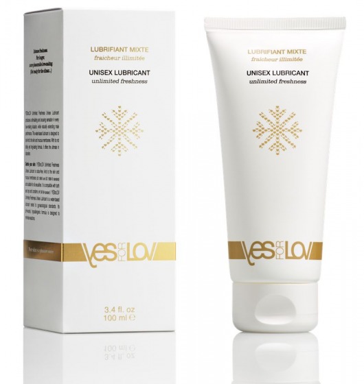 Лубрикант на водной основе с охлаждающим эффектом Unlimited Freshness Unisex Lubricant - 100 мл. - YESforLOV - купить с доставкой в Рубцовске