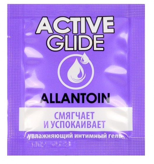 Лубрикант на водной основе Active Glide с аллантоином - 3 гр. - Биоритм - купить с доставкой в Рубцовске