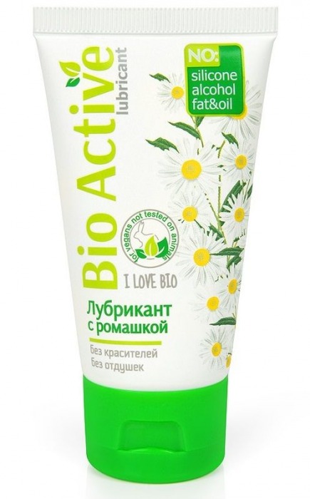 Гель-лубрикант на водной основе Bio Active - 50 гр. - Биоритм - купить с доставкой в Рубцовске