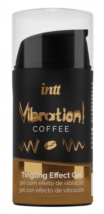 Жидкий интимный гель с эффектом вибрации Vibration! Coffee - 15 мл. - INTT - купить с доставкой в Рубцовске
